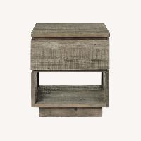West Elm Emmerson Modern Reclaimed Wood Nightstand