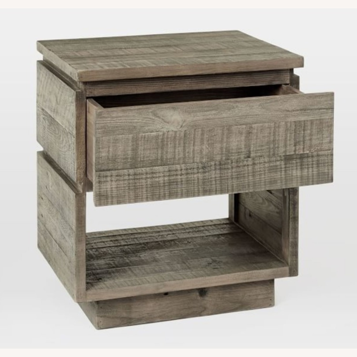 West Elm Emmerson Modern Reclaimed Wood Nightstand - image-2