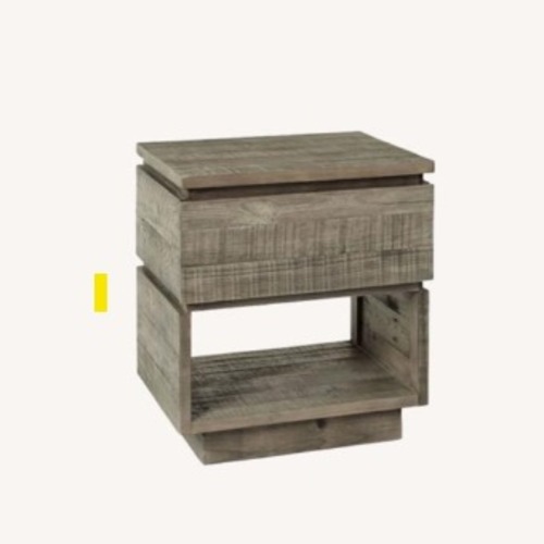 Used West Elm Emmerson Modern Reclaimed Wood Nightstand for sale on AptDeco