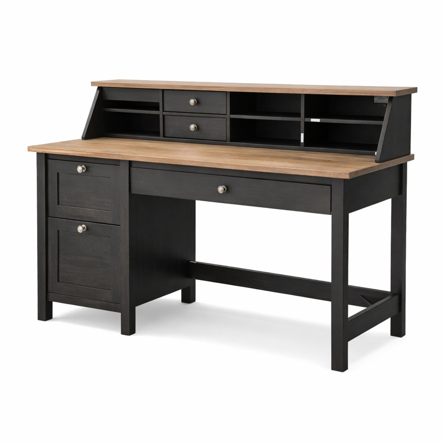 Bush Mayfield Dark Brown Desk - image-4