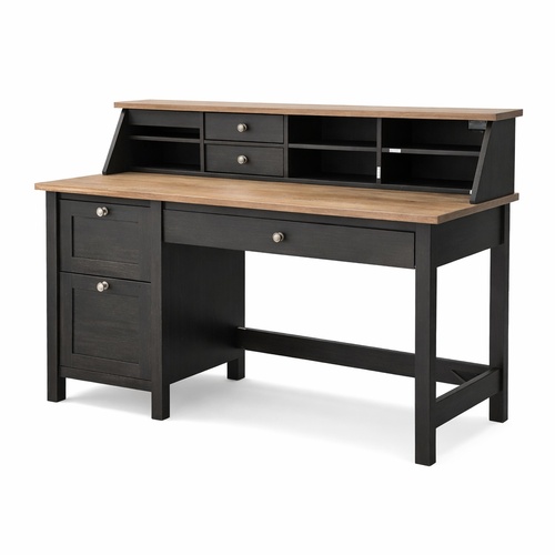 Used Bush Mayfield Dark Brown Desk for sale on AptDeco