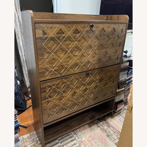 Used Wayfair Dark Brown Sideboard for sale on AptDeco