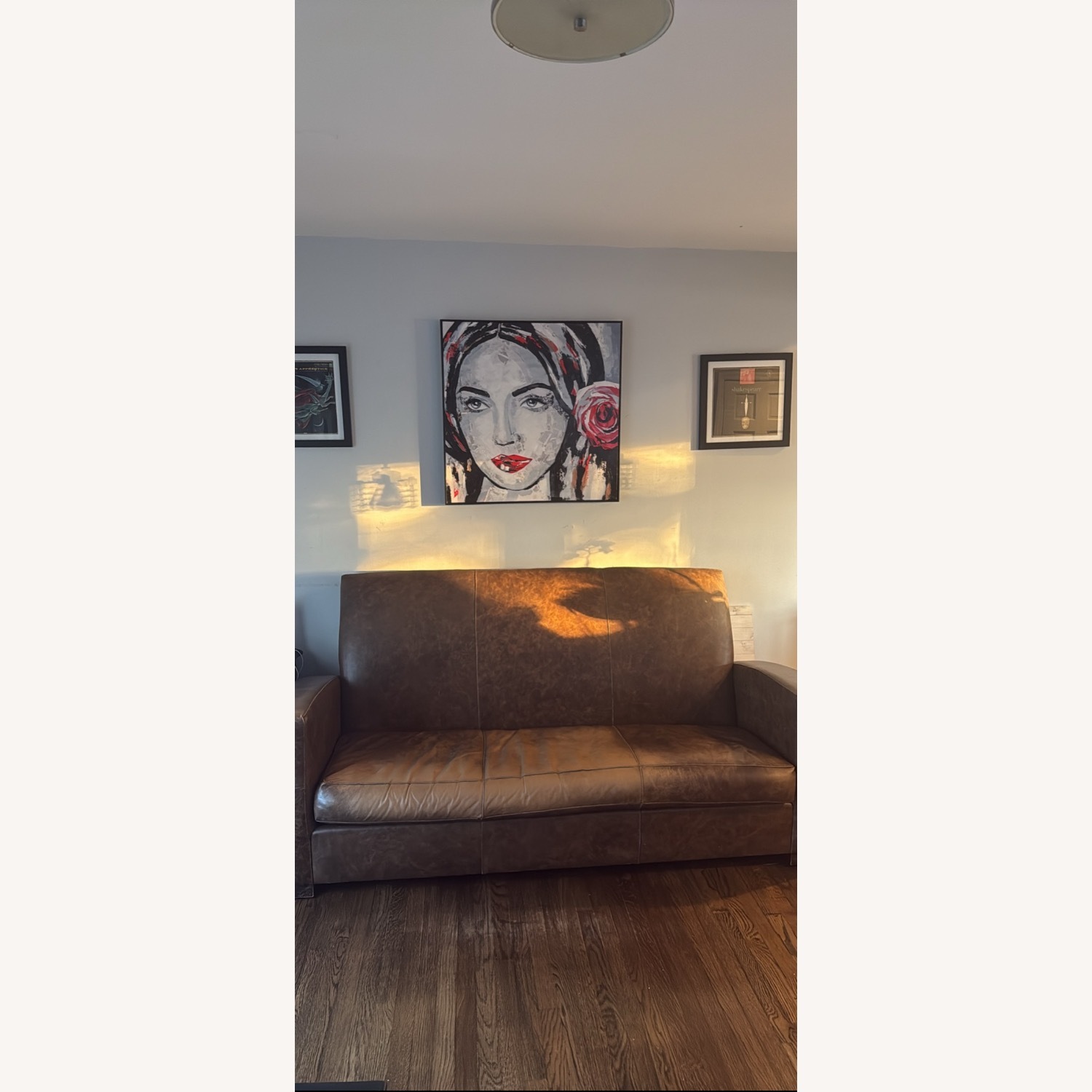 Roger + Chris Leather Couch - image-4