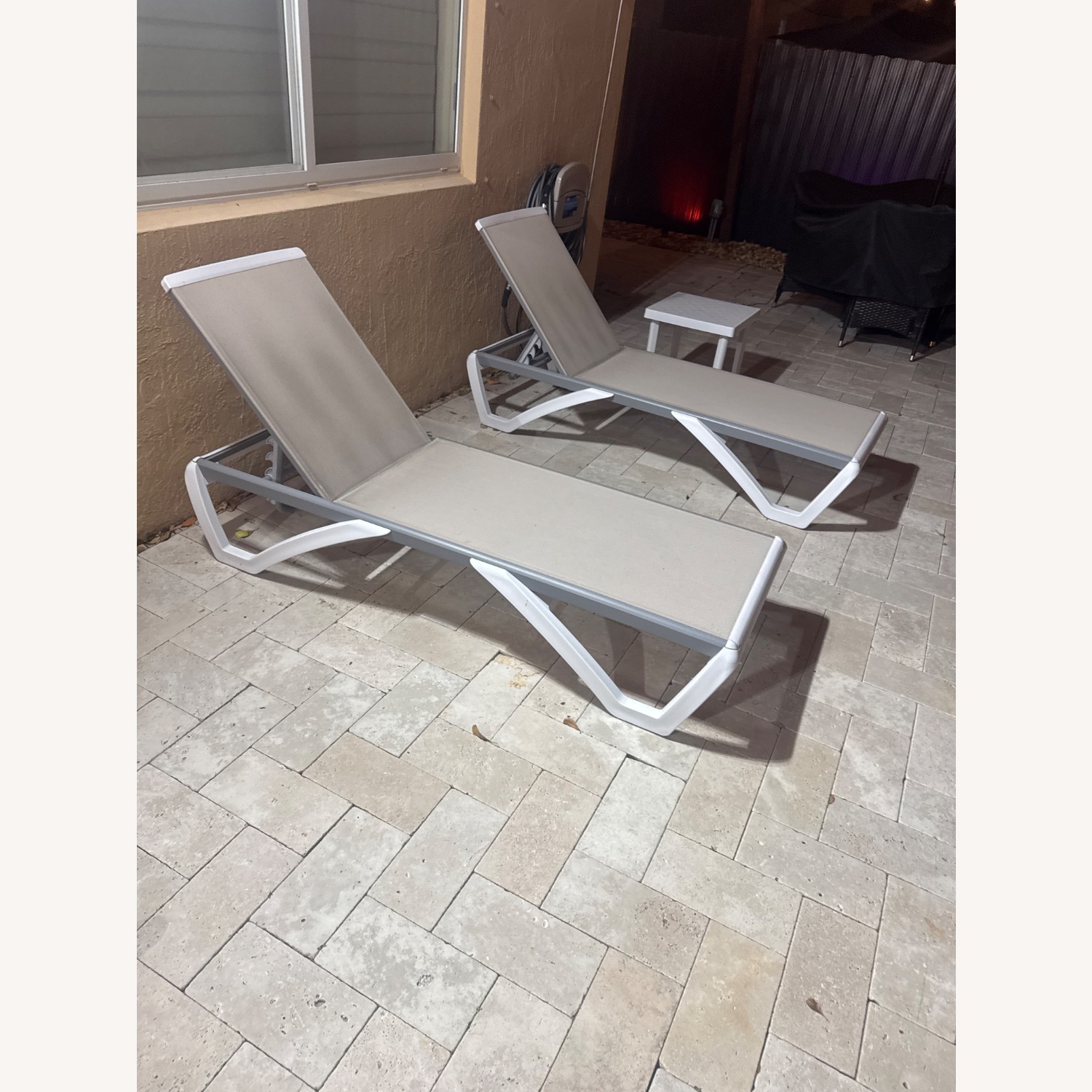 Amazon Purple Leaf Patio Chaise Lounge Chair - image-2