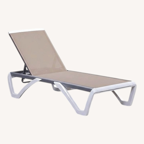 Used Amazon Purple Leaf Patio Chaise Lounge Chair for sale on AptDeco
