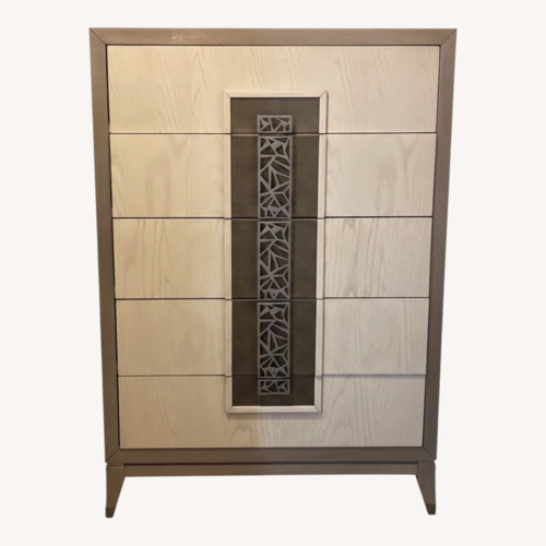 Used Monaco Luxe Geometric 6-Drawer Dresser for sale on AptDeco