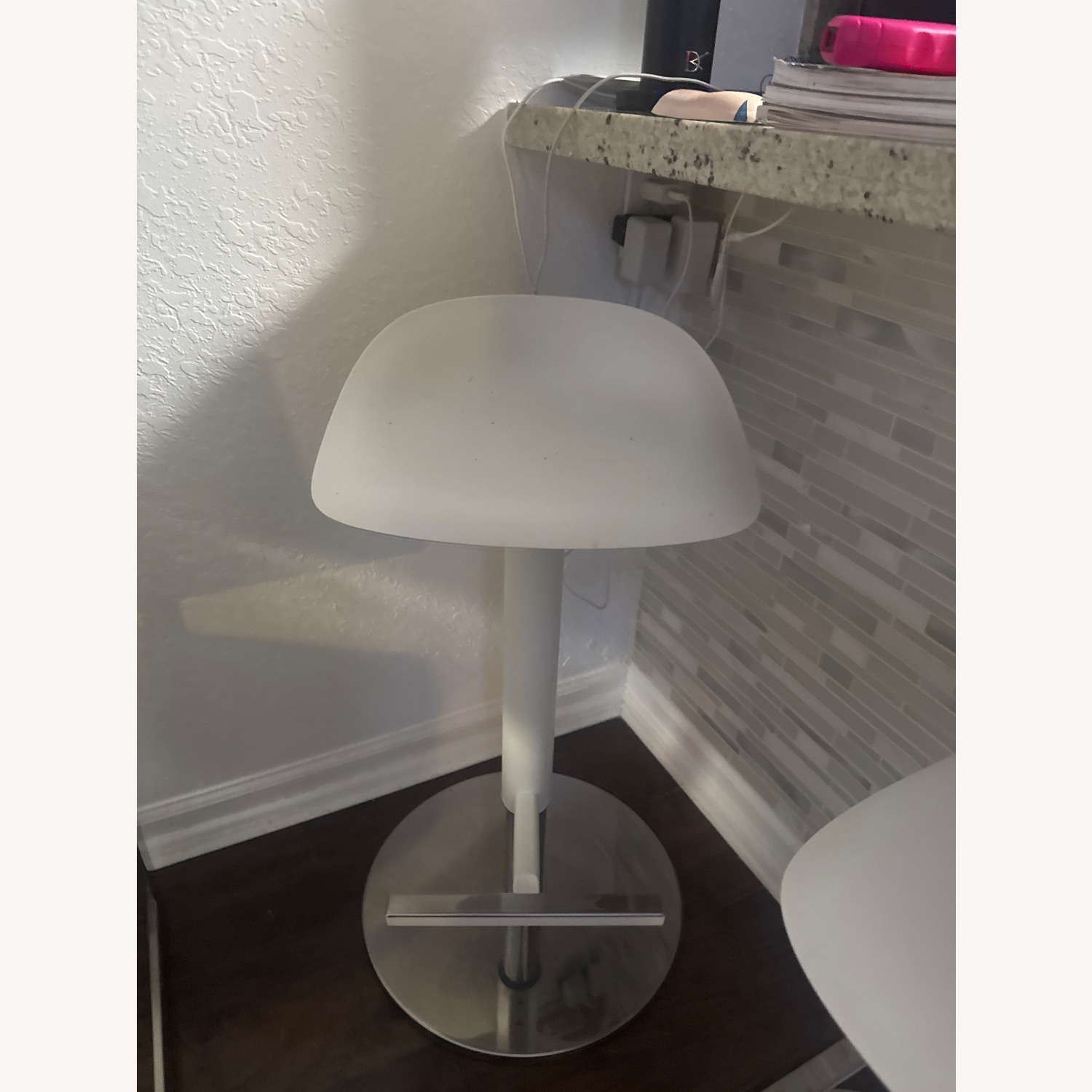 IKEA Janinge White Stool - image-3