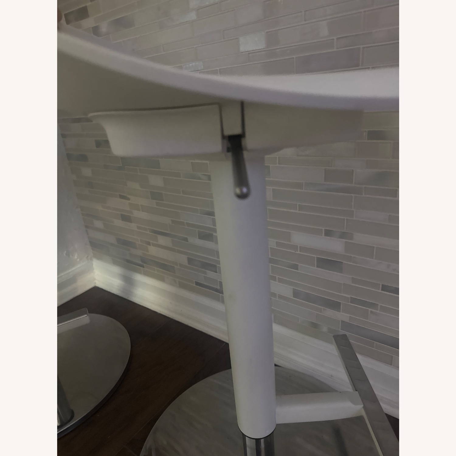 IKEA Janinge White Stool - image-4