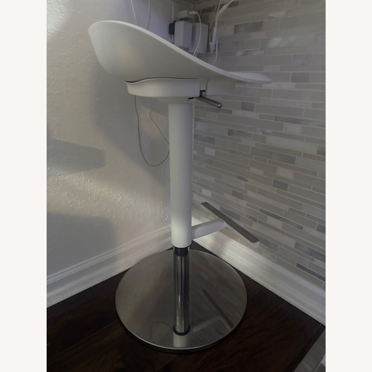 IKEA Janinge White Stool - image-2