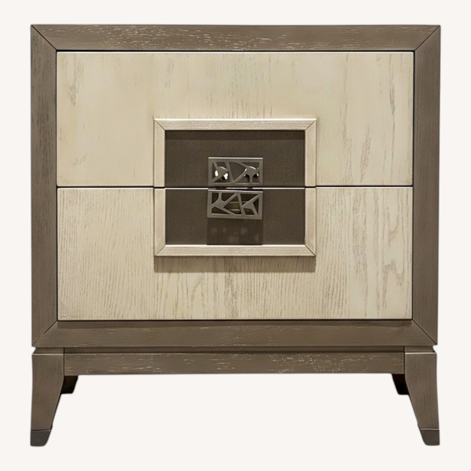 Monaco Luxe Modern Nightstands Set of 2 - image-0