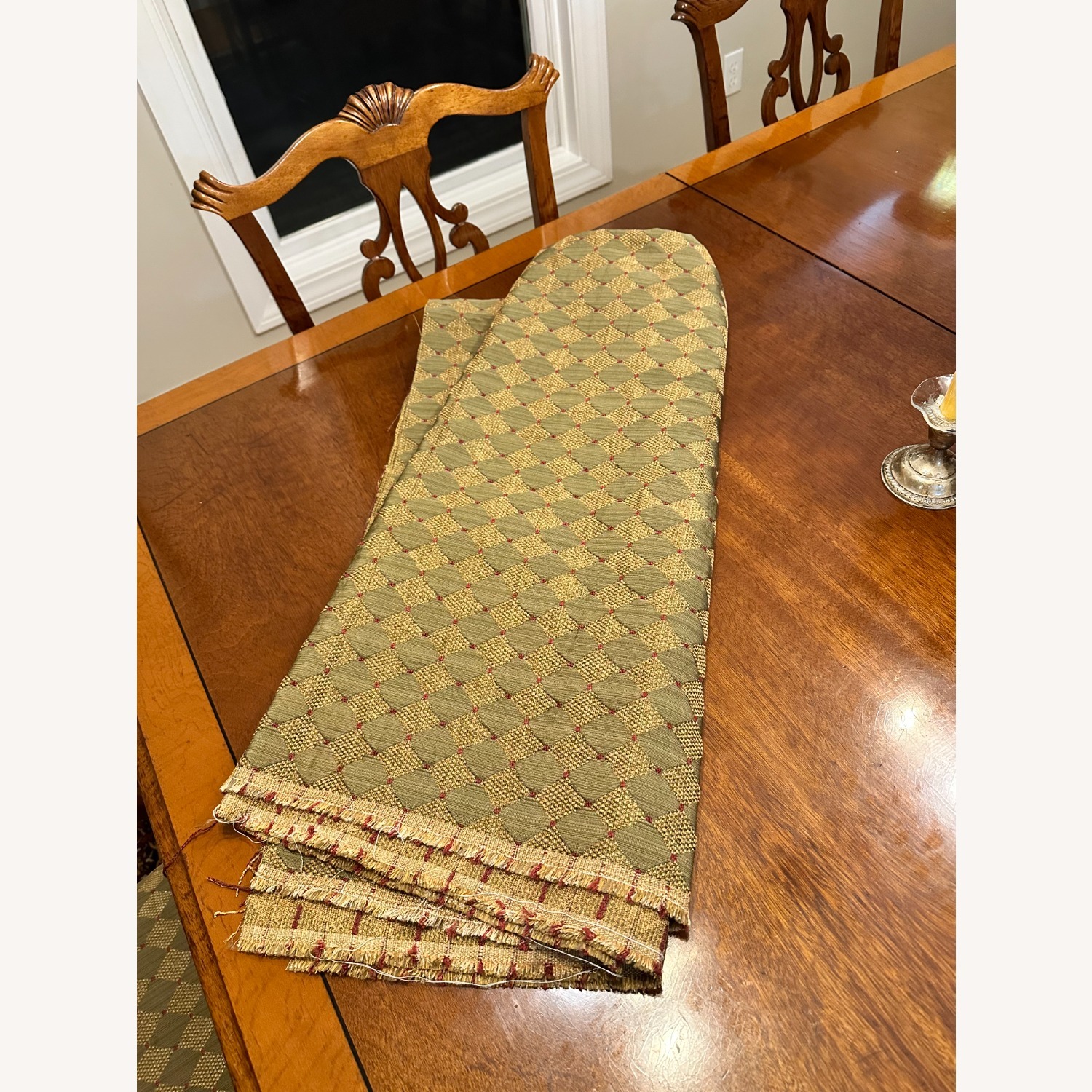 Sickley Dining Table and 10 Chairs with 3 Leaves - image-5