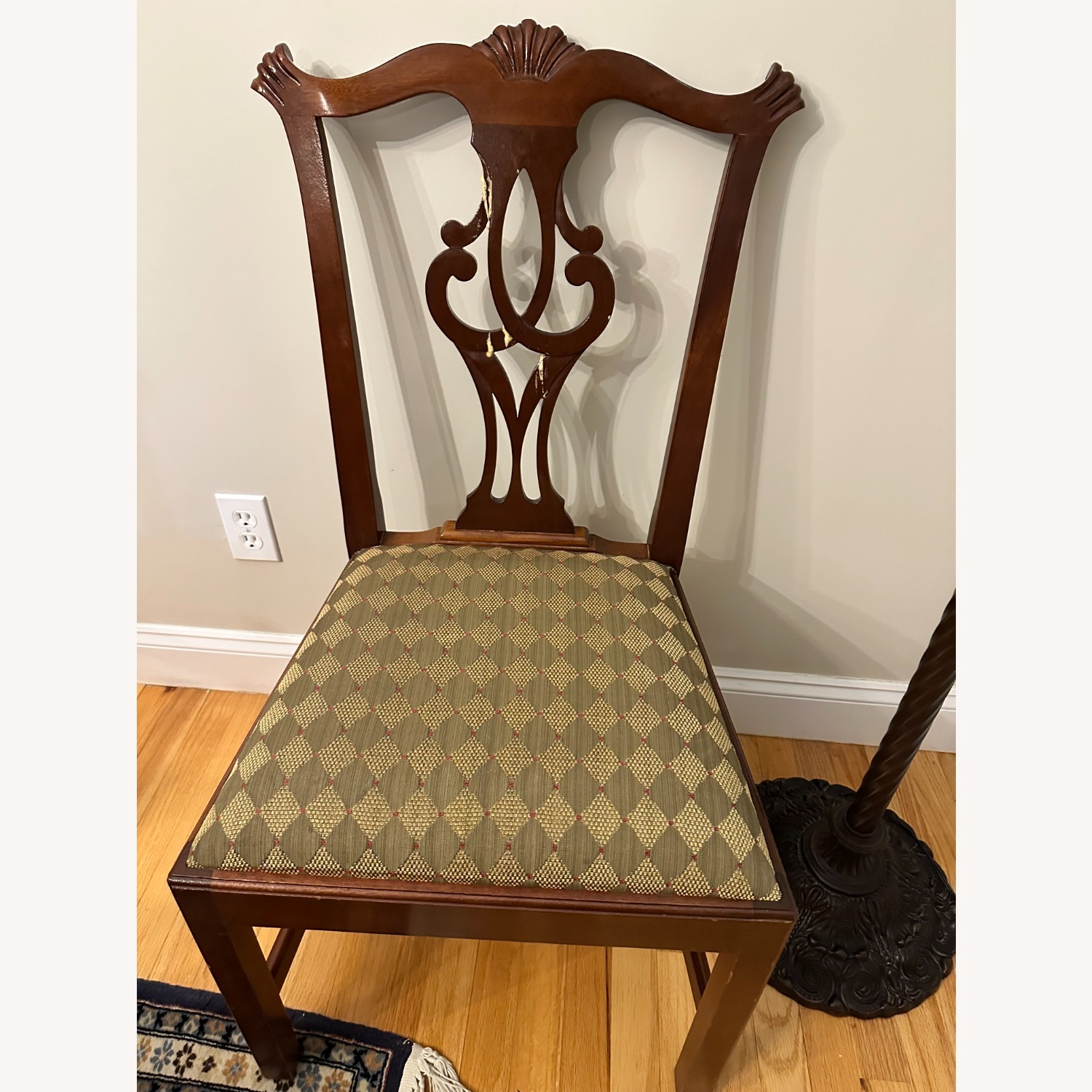 Sickley Dining Table and 10 Chairs with 3 Leaves - image-4