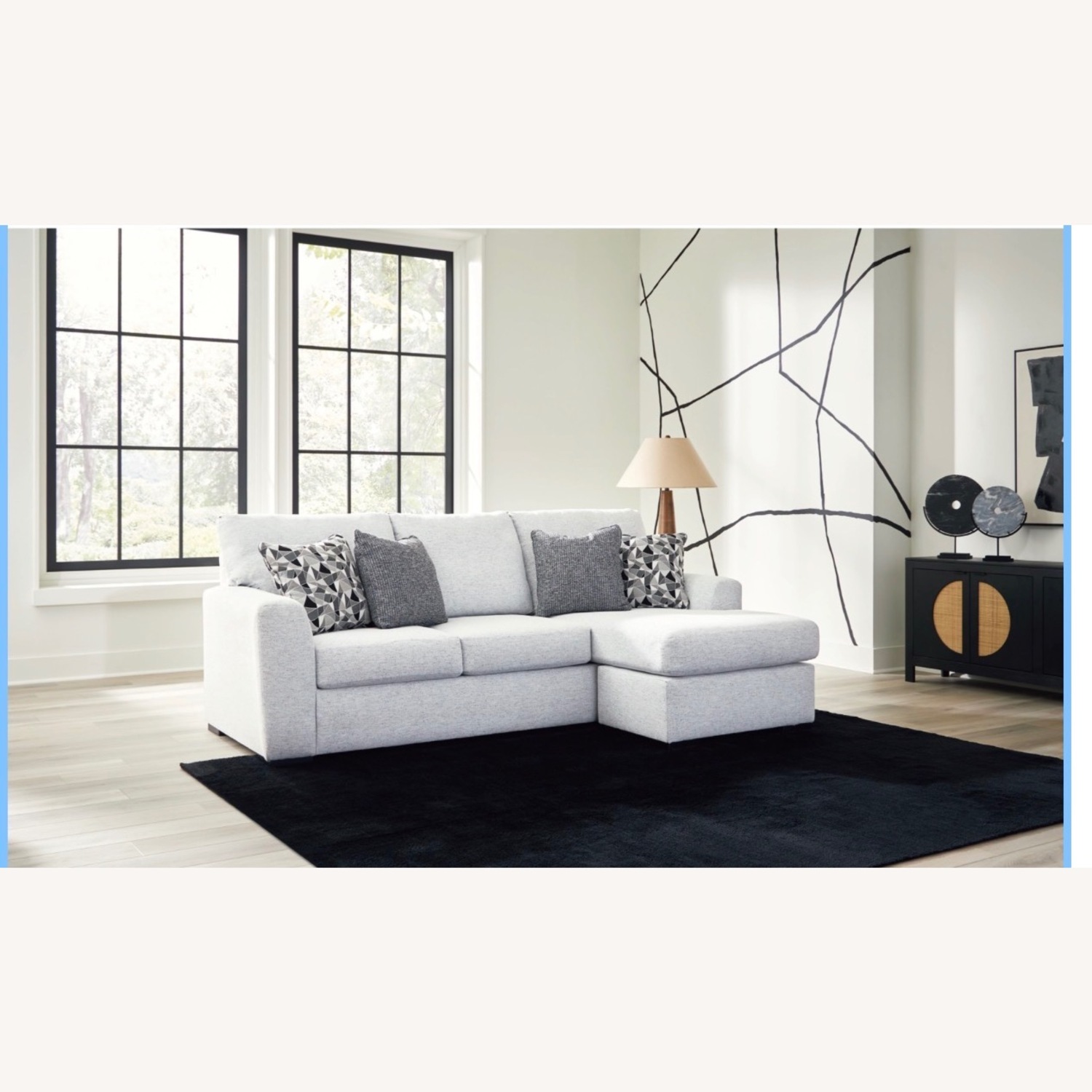 Ashley Furniture Light Gray 3+ Piece Sectional - image-1