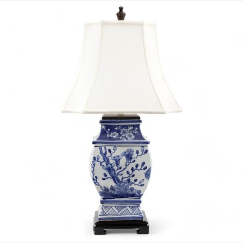 Used Danny’s Fine Porcelain Blue & White Table Lamps for sale on AptDeco