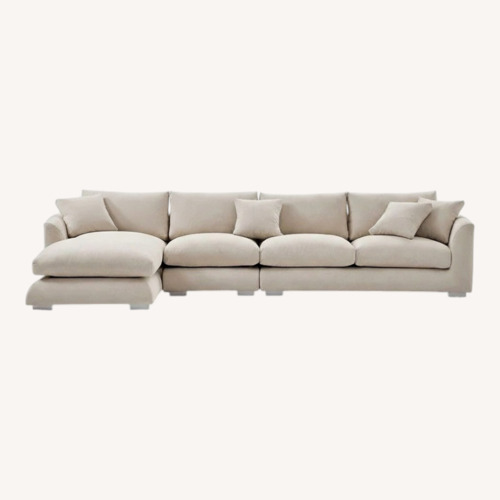 Used Valyou Furniture Feathers 3+ Piece Sectional for sale on AptDeco