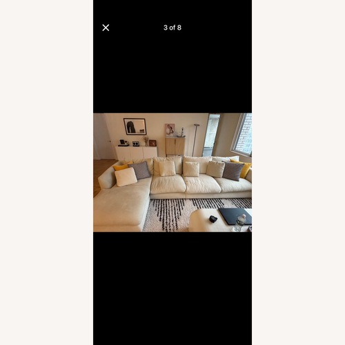 Used Valyou Furniture Feathers 3+ Piece Sectional for sale on AptDeco