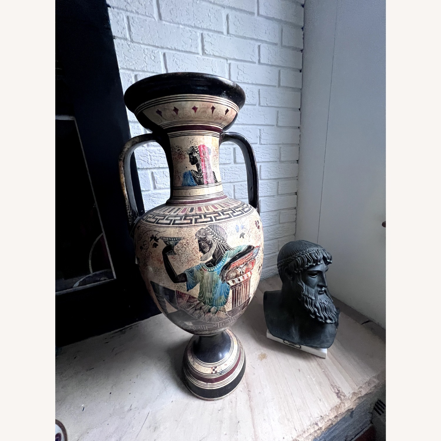 Grecian Vase Natural Décor - image-3