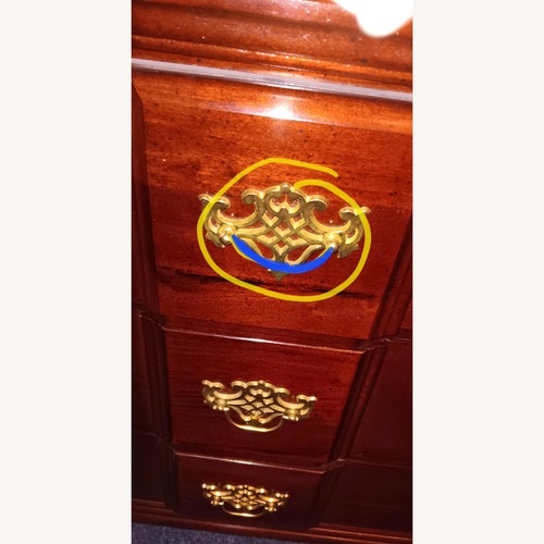 Used Vintage Singer Furniture China Cabinet for sale on AptDeco