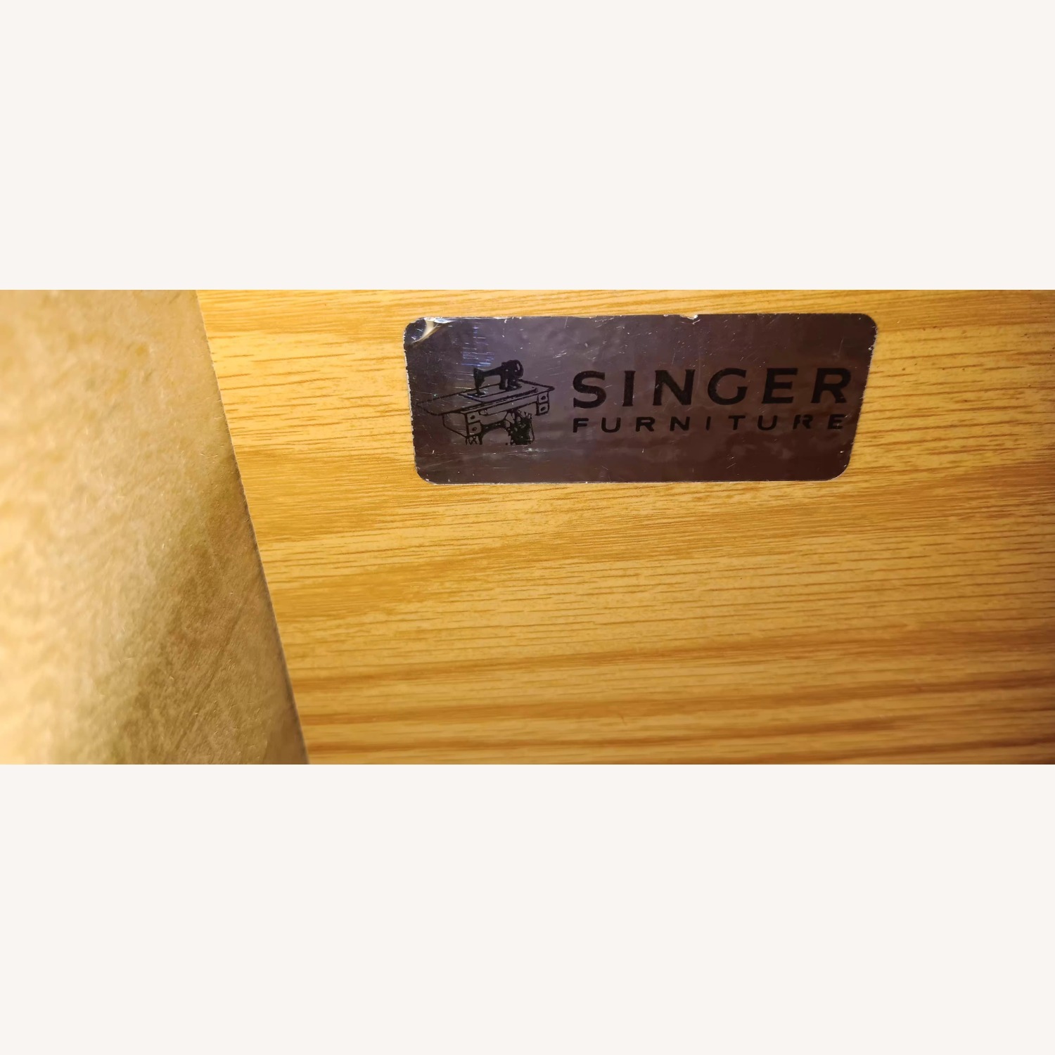 Vintage Singer Furniture China Cabinet - image-4