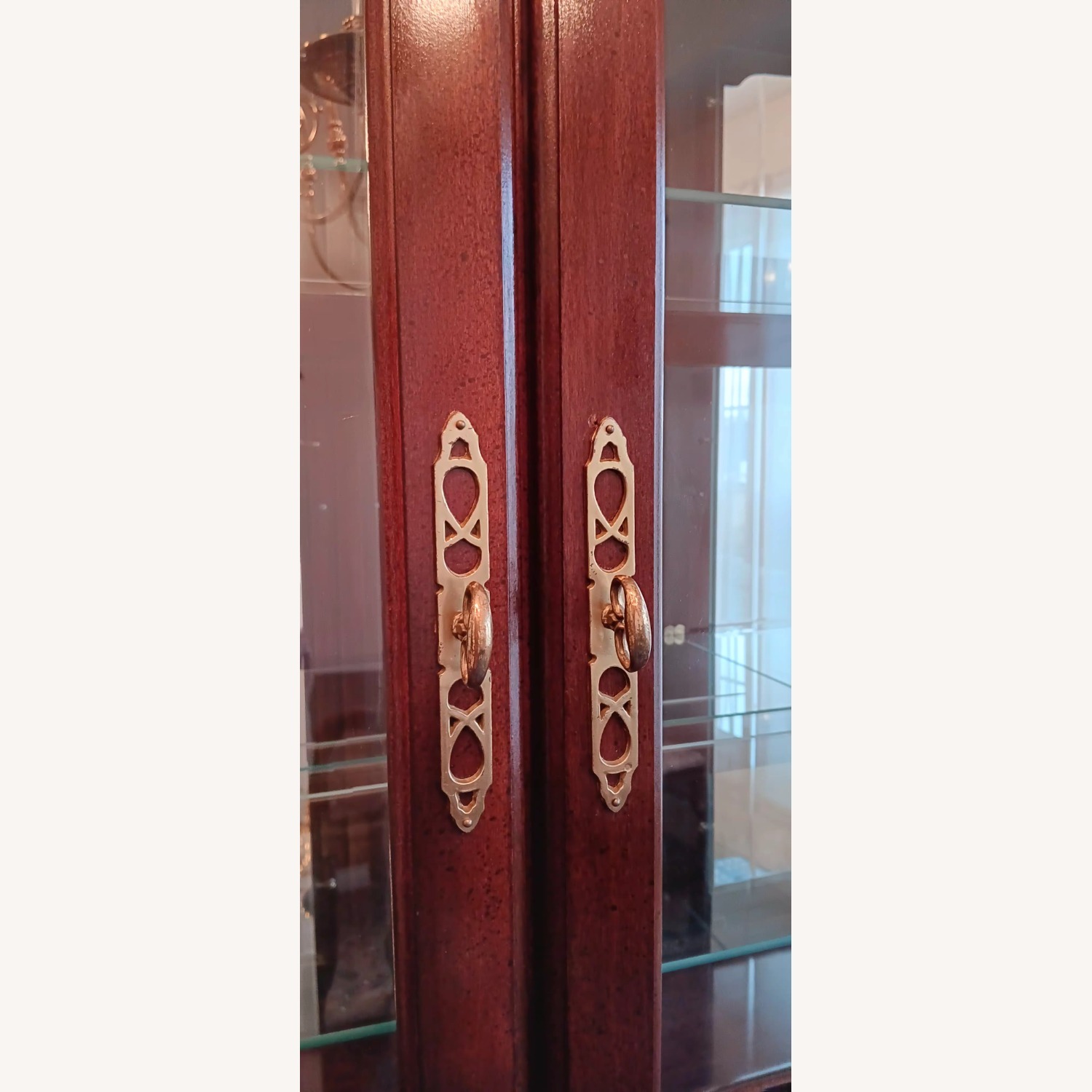 Vintage Singer Furniture China Cabinet - image-9