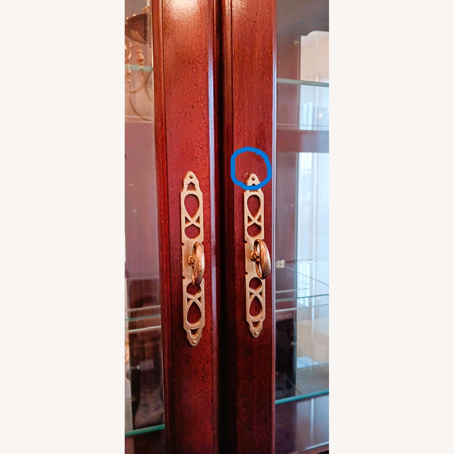 Vintage Singer Furniture China Cabinet - image-15