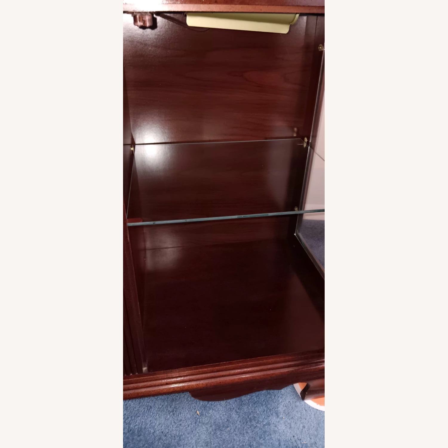 Vintage Singer Furniture China Cabinet - image-12