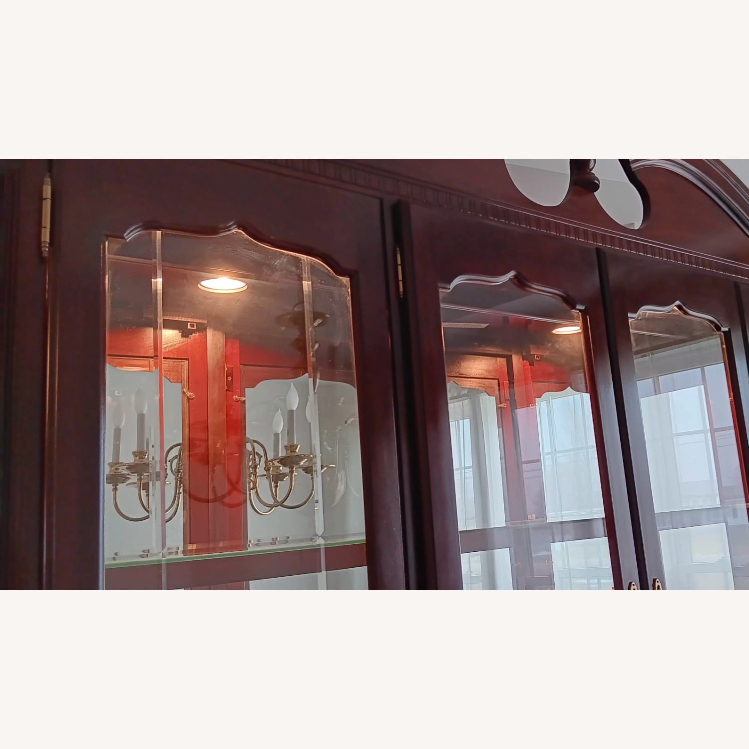 Vintage Singer Furniture China Cabinet - image-6