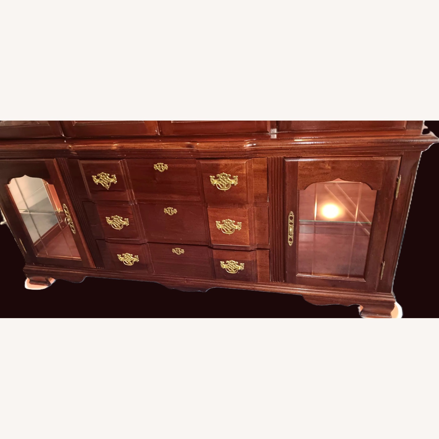 Vintage Singer Furniture China Cabinet - image-5