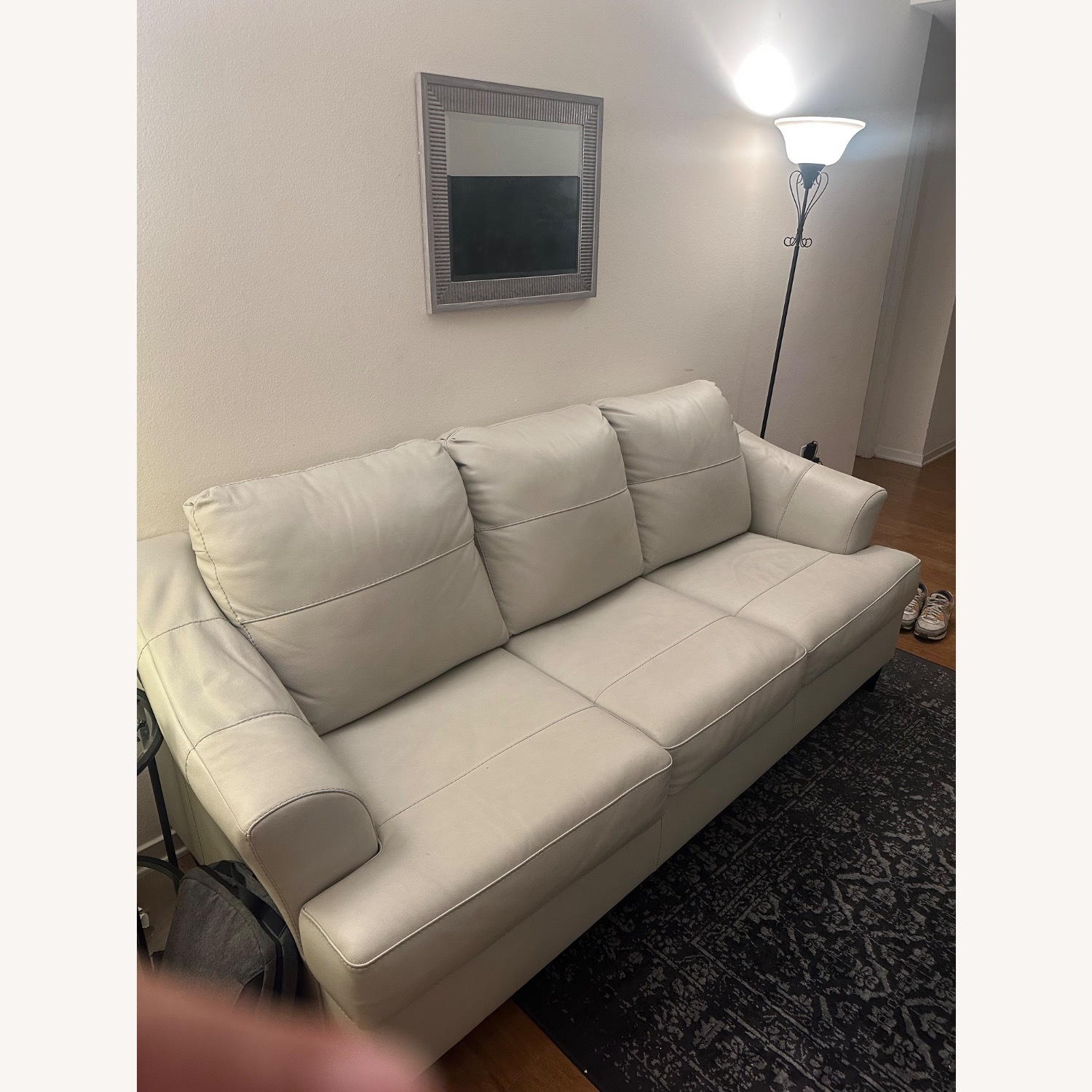 Raymour & Flanigan  Light Gray 3+ Seater Sofa - image-2