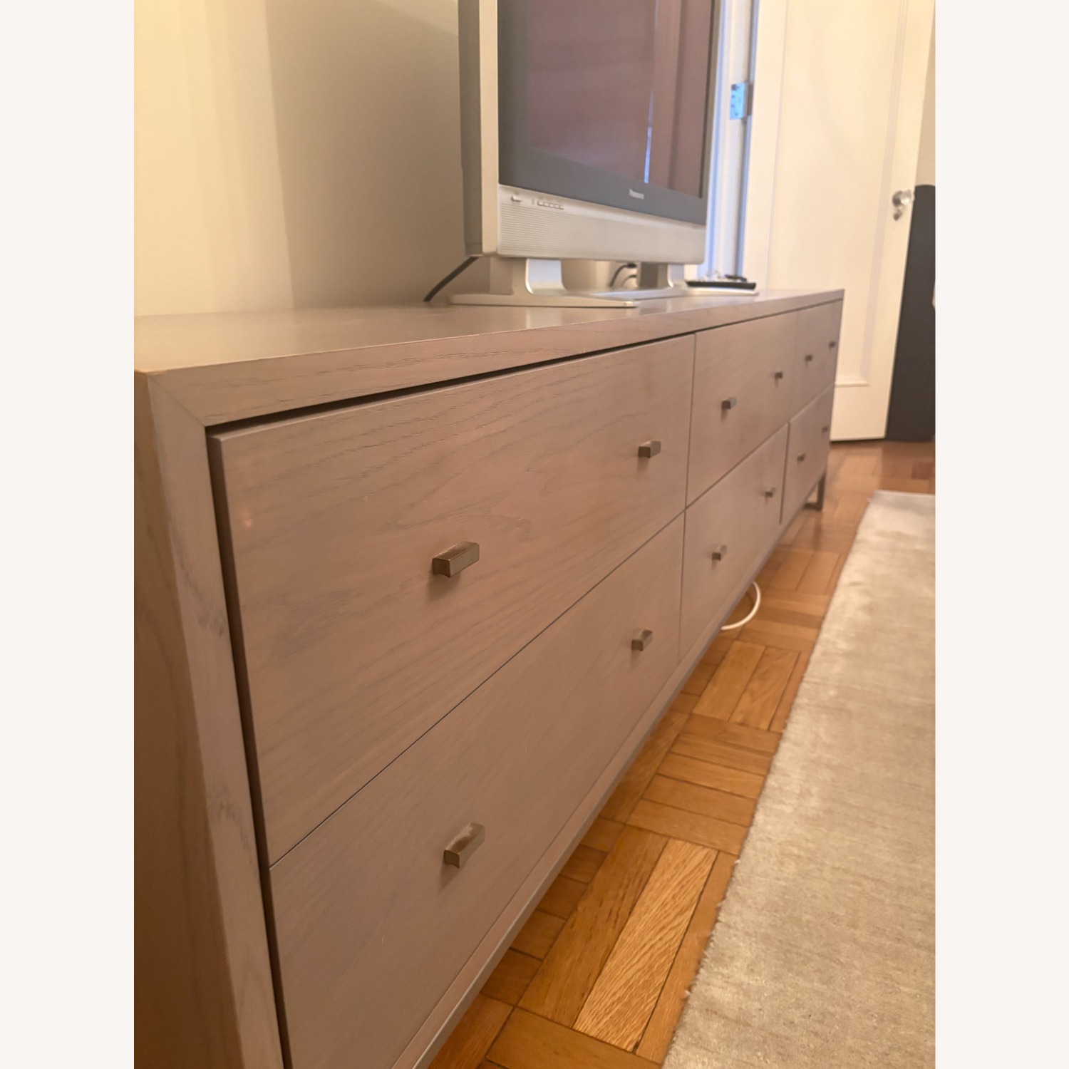 Desiron Arte Dresser - 6 Drawer Grey Wood - image-2