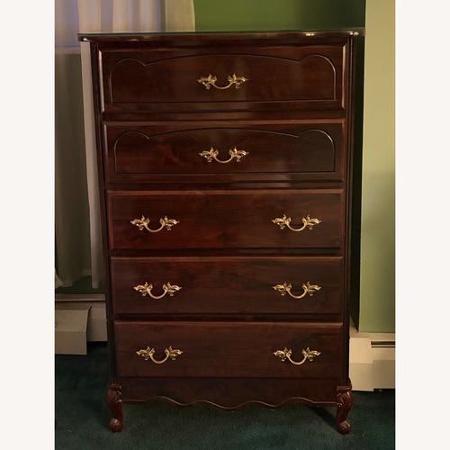 Used Mid-Century Style Wood Chest for sale on AptDeco