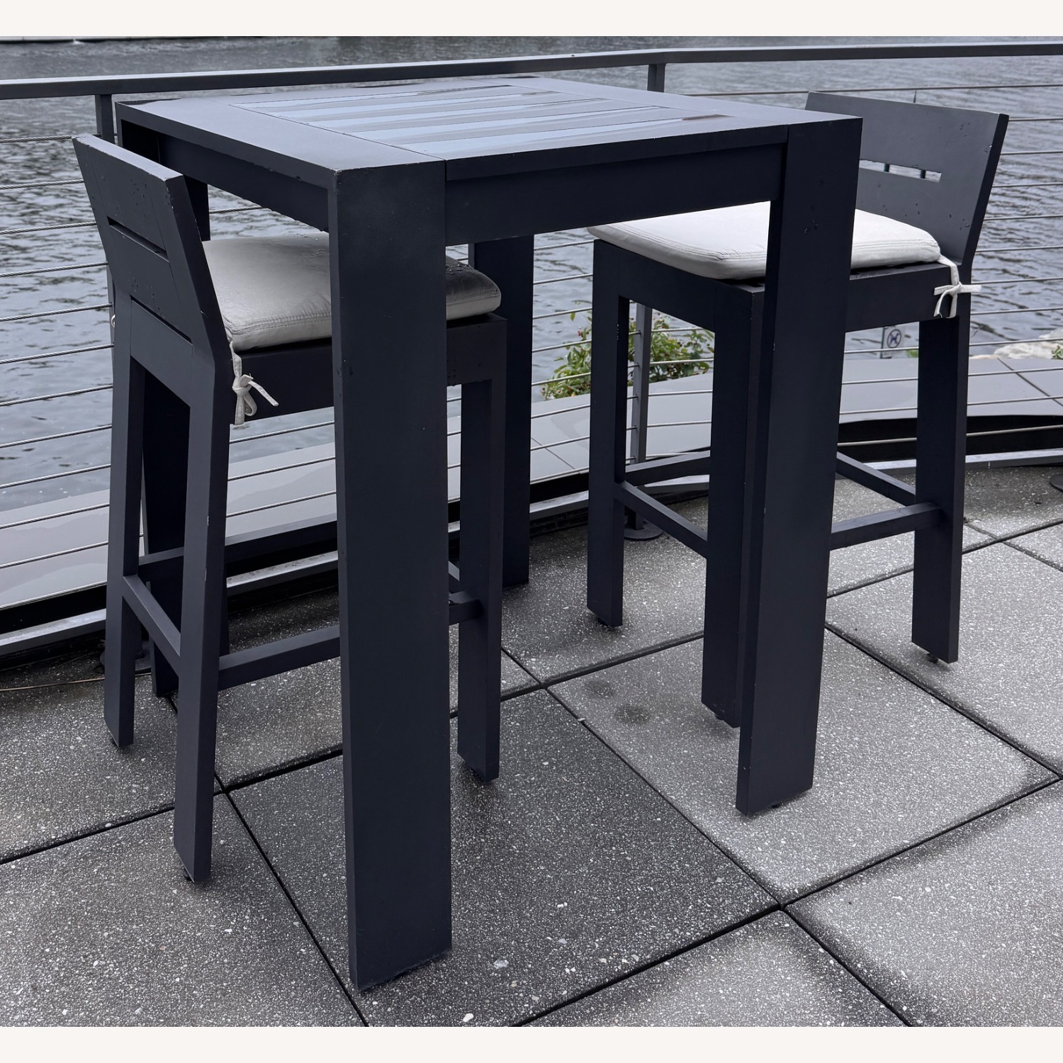 Restoration Hardware Marbella Aluminum Set  - image-1