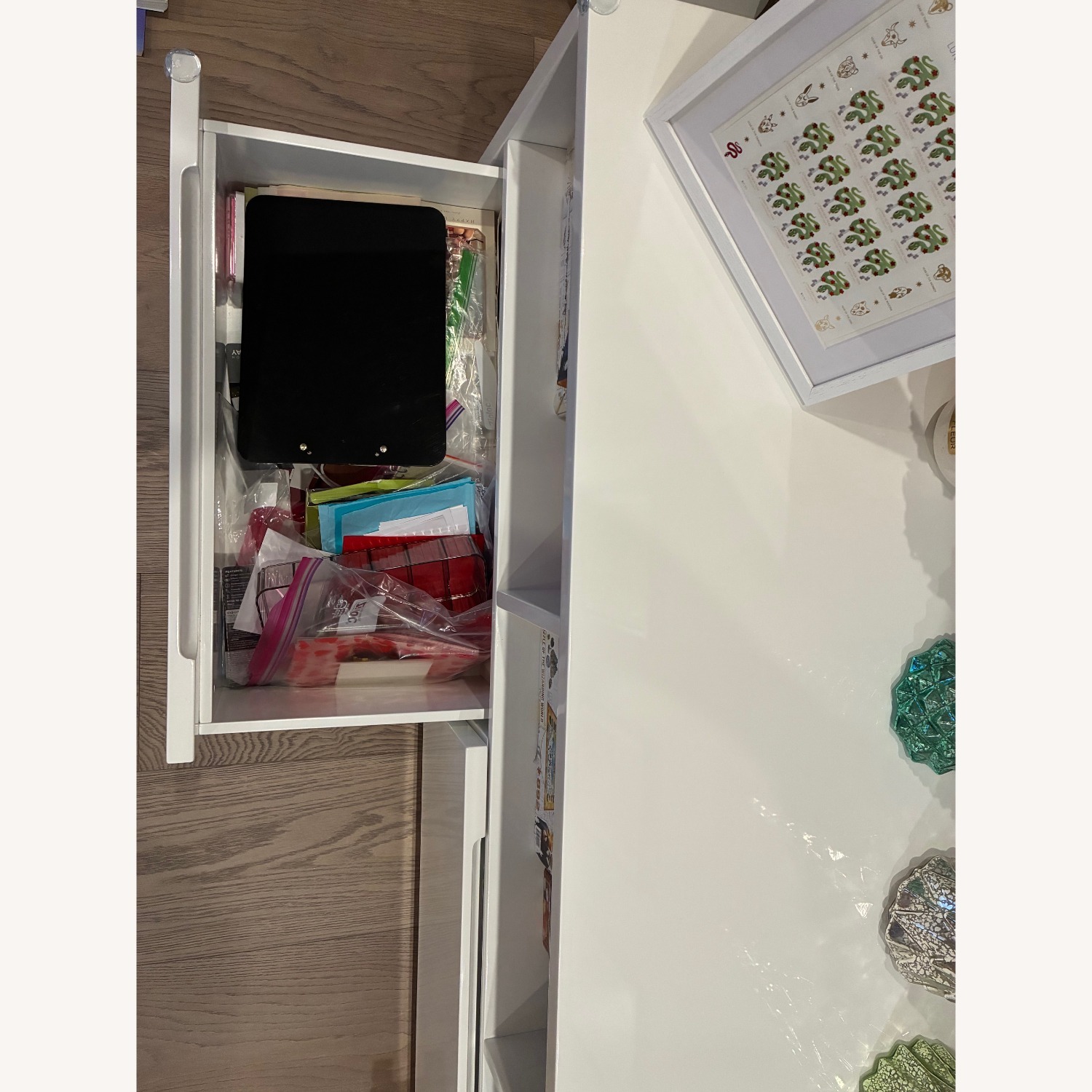 CB2 Chill White Wood Media Storage - image-4