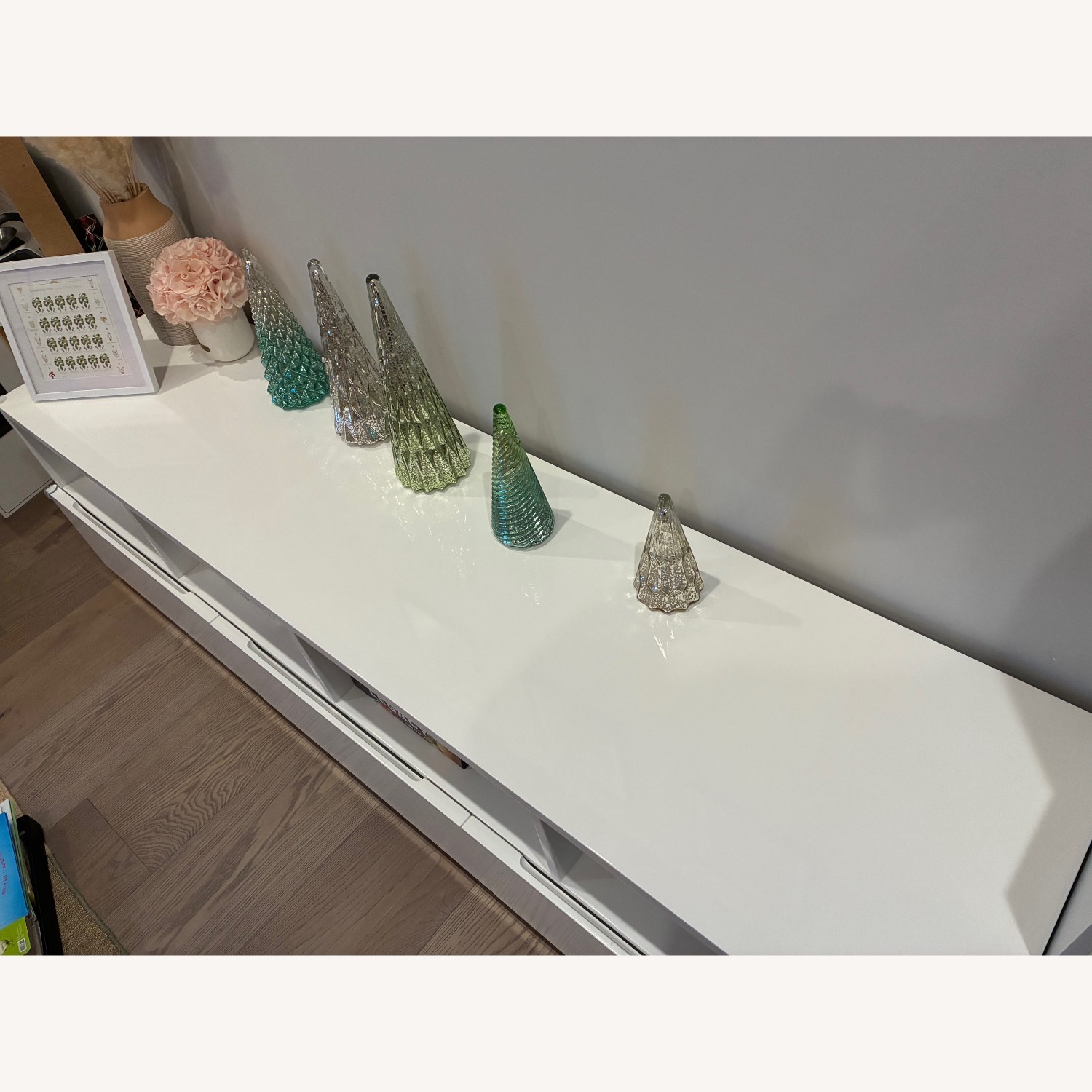 CB2 Chill White Wood Media Storage - image-3