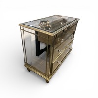 Masterpiece Laflin 3-Drawer Mirrored Dresser