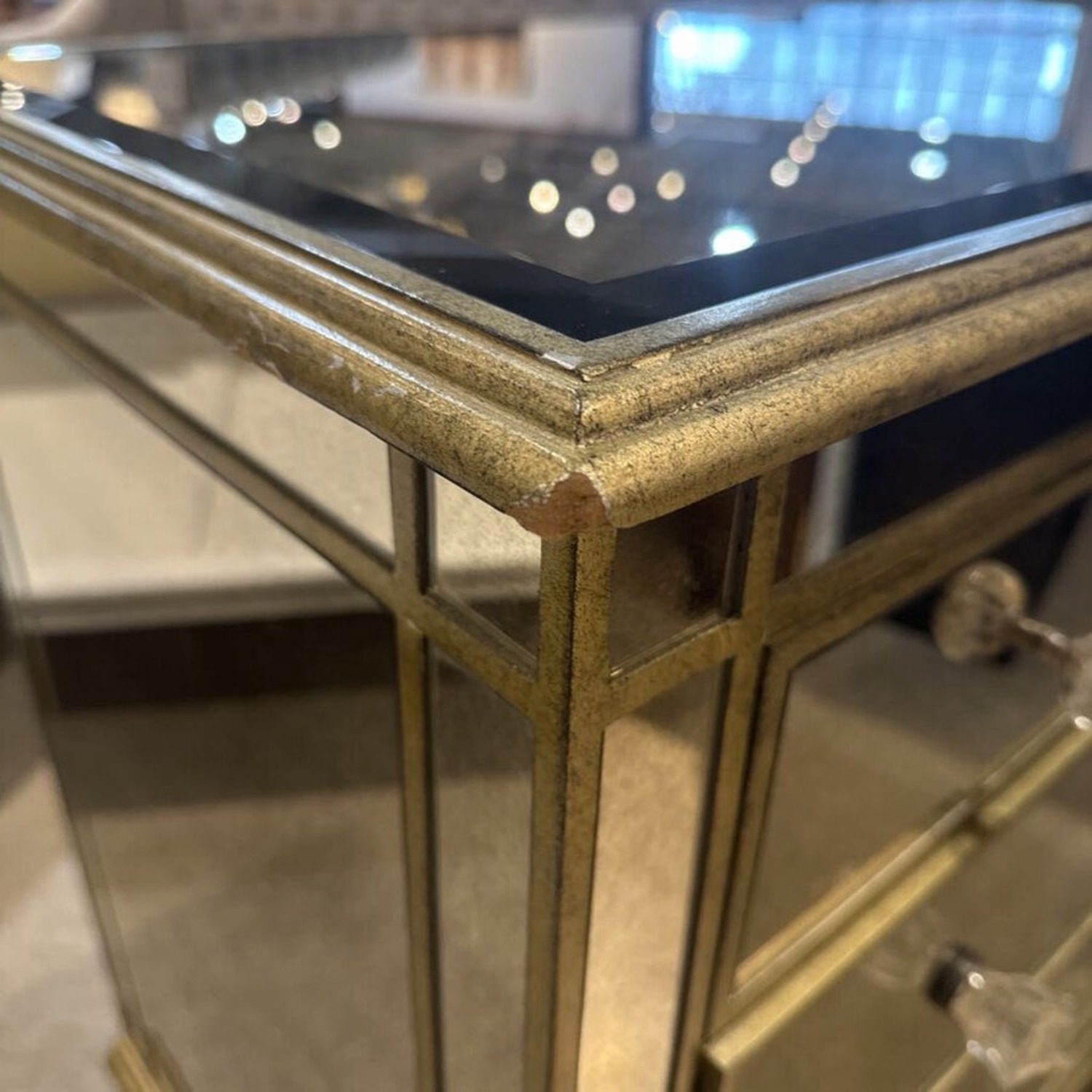 Masterpiece Laflin 3-Drawer Mirrored Dresser - image-14