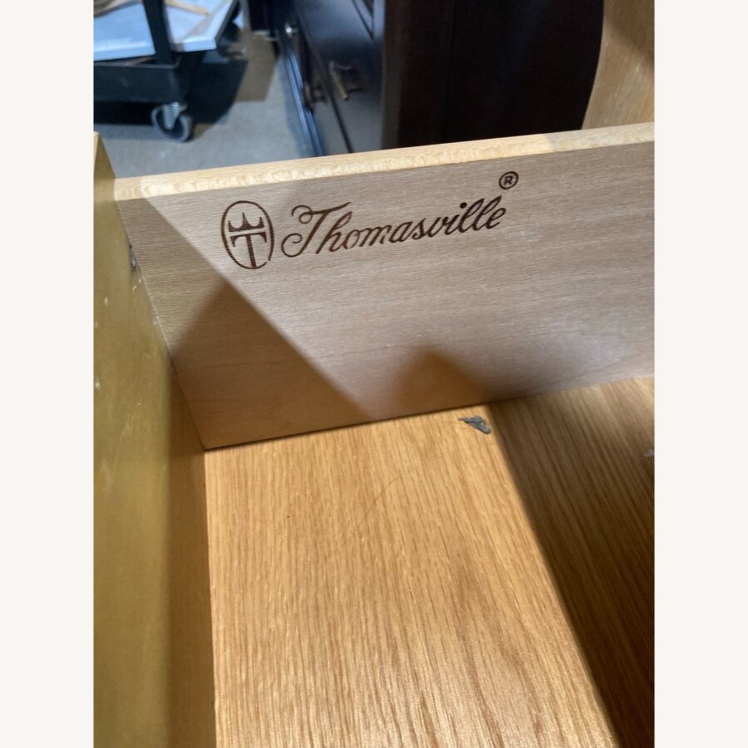 Thomasville Solid Wood 9-Drawer W Mirror Dresser - image-1