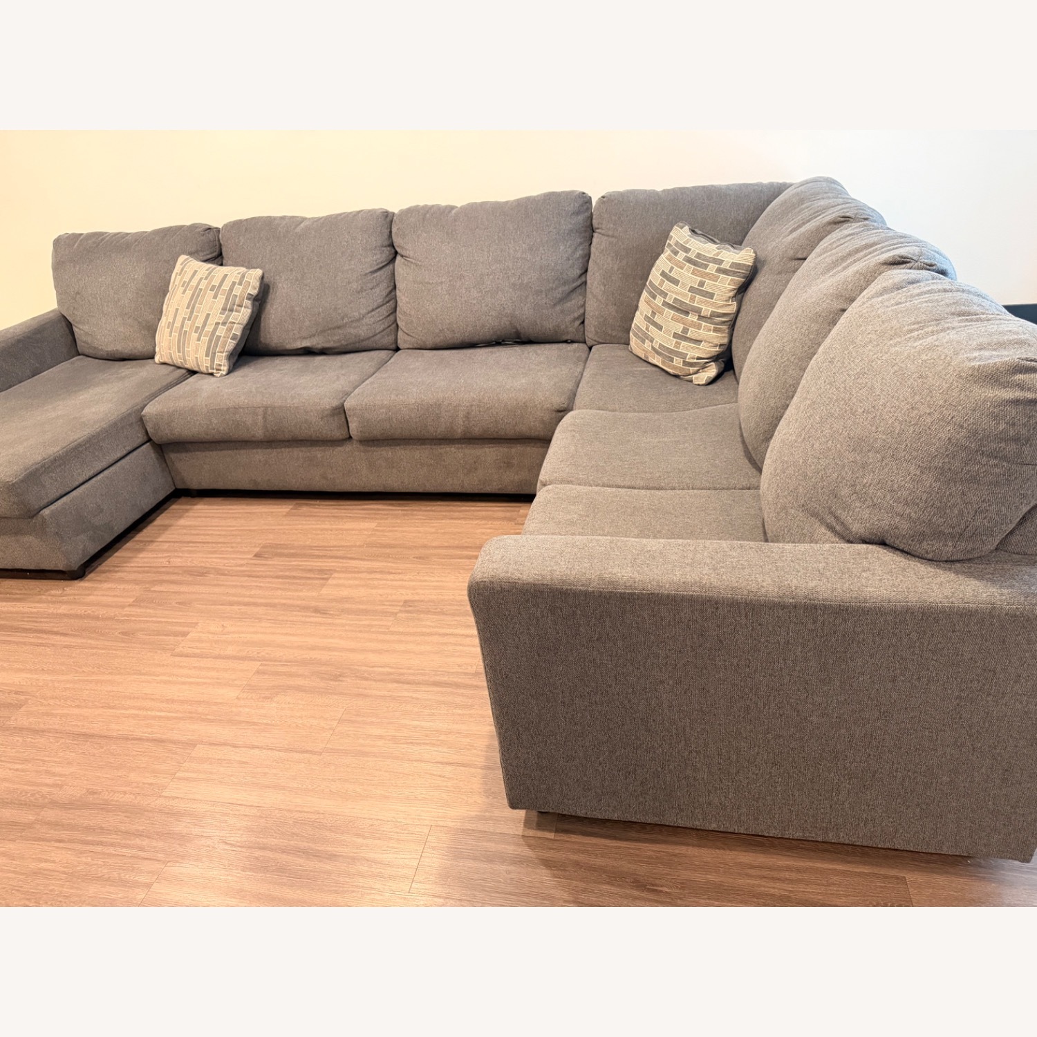 Ashley Furniture Dark Gray 2 Piece Sectional - image-3