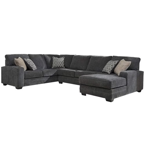 Used Ashley Furniture Dark Gray 2 Piece Sectional for sale on AptDeco