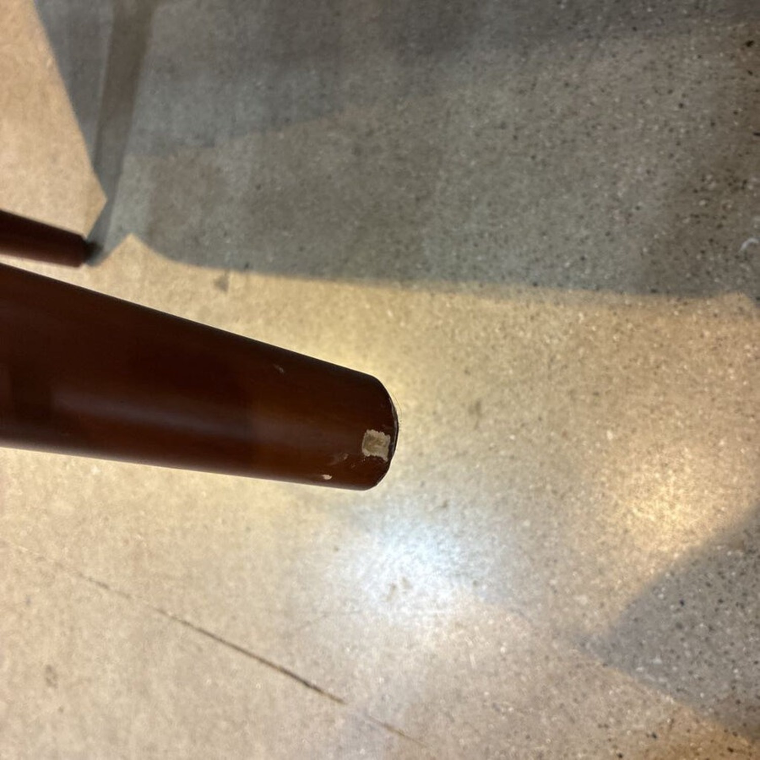 MCM Style Vegan Leather Chair - image-9