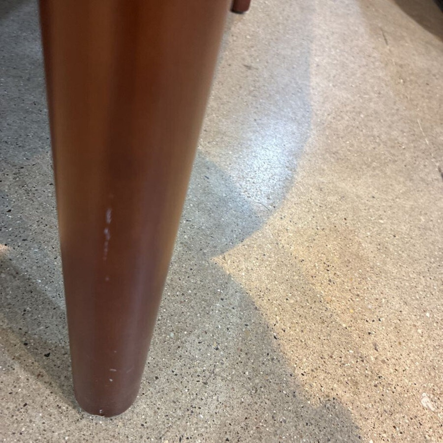 MCM Style Vegan Leather Chair - image-7