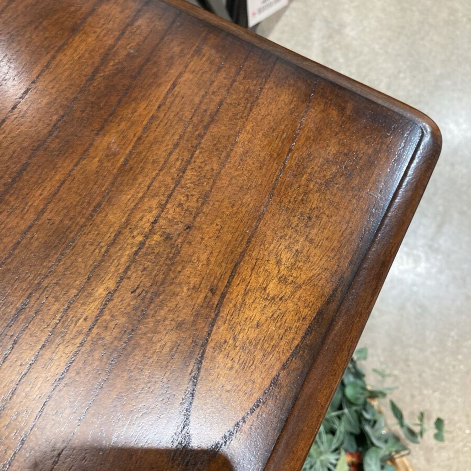 Traditional 2-Drawer Wood w Backside Desk - image-6