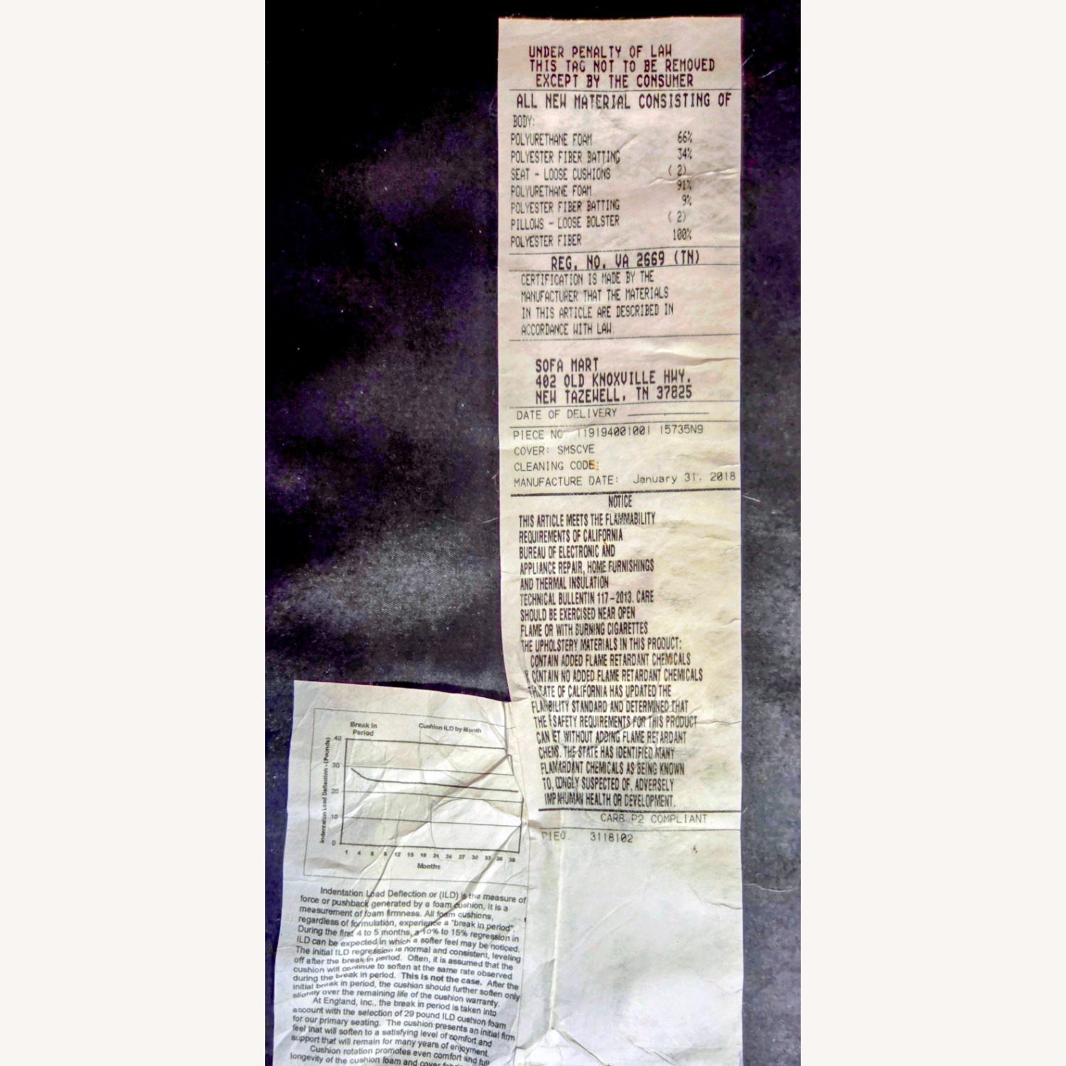 Red Velvet 3+ Seater Sofa9 - image-5