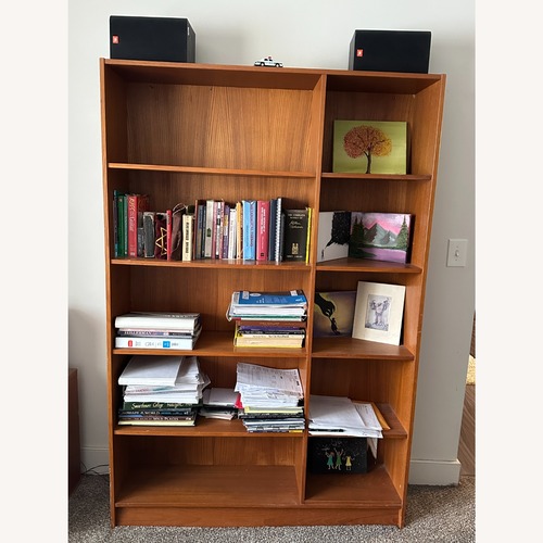 Used Vintage/Antique Gold Bookcase for sale on AptDeco
