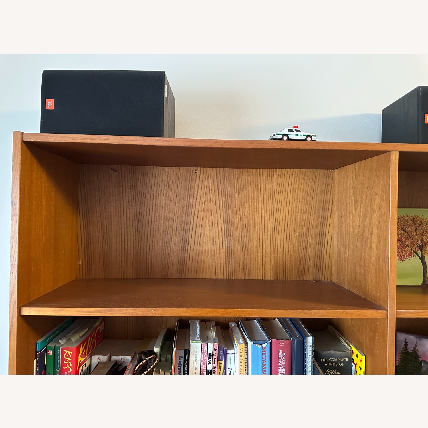 Vintage/Antique Gold Bookcase - image-2