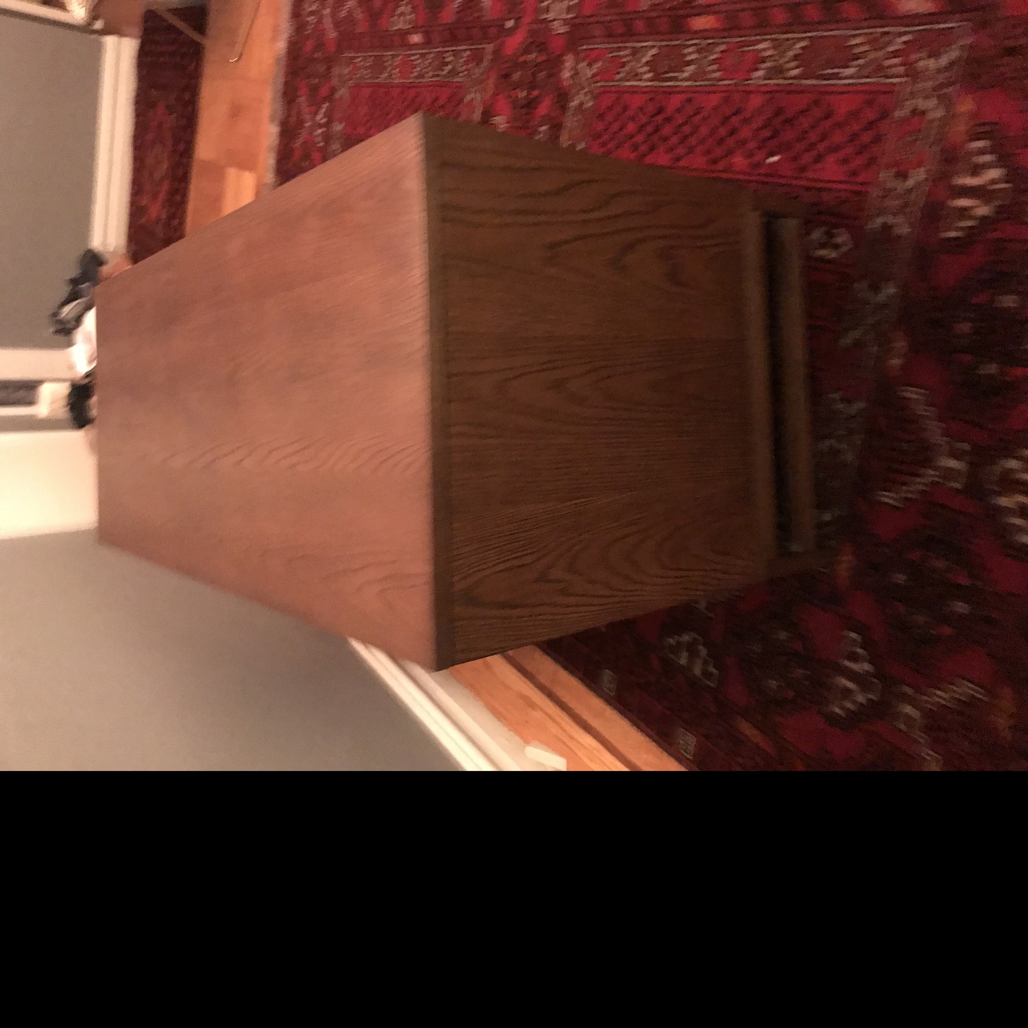 Crate & Barrel Clapboard Bourbon 48" Media Console - image-2