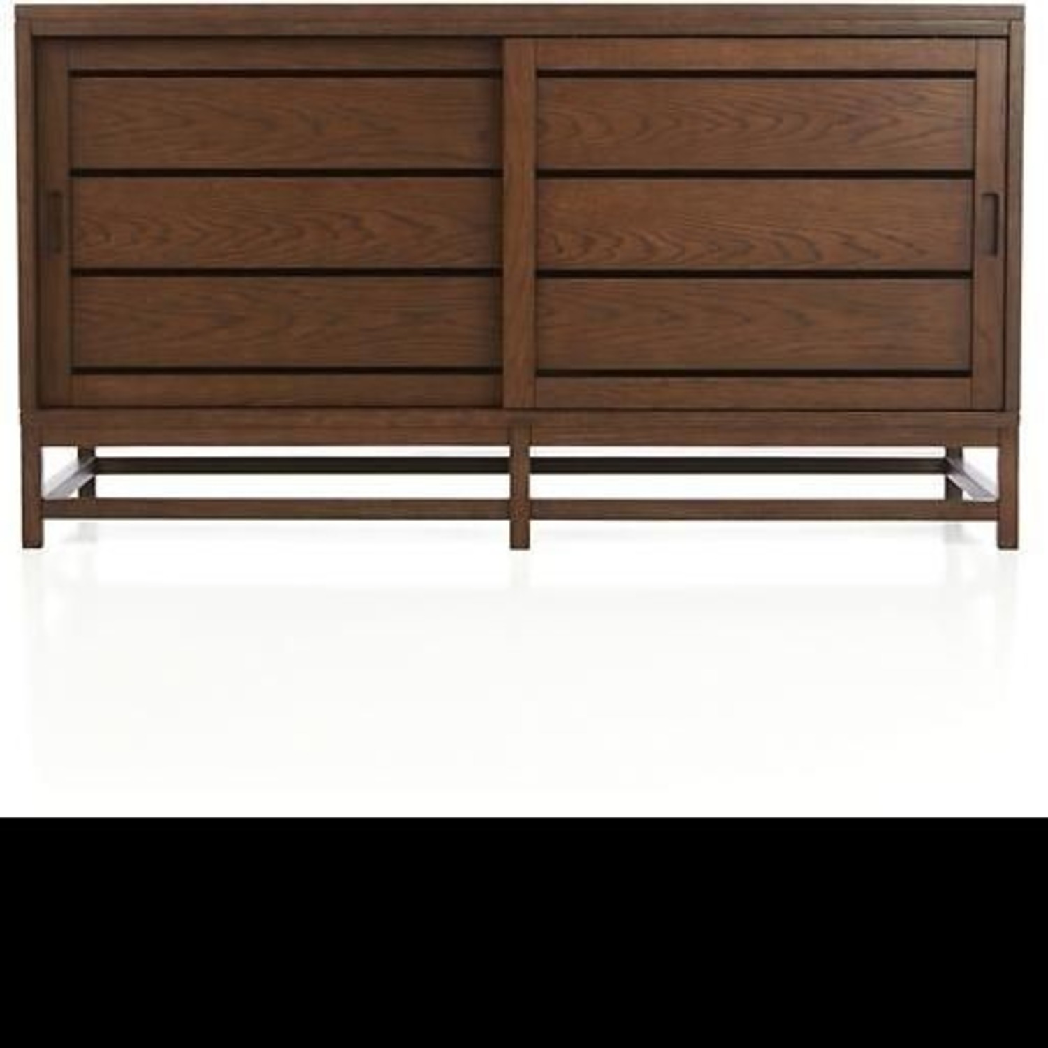 Crate & Barrel Clapboard Bourbon 48" Media Console - image-5