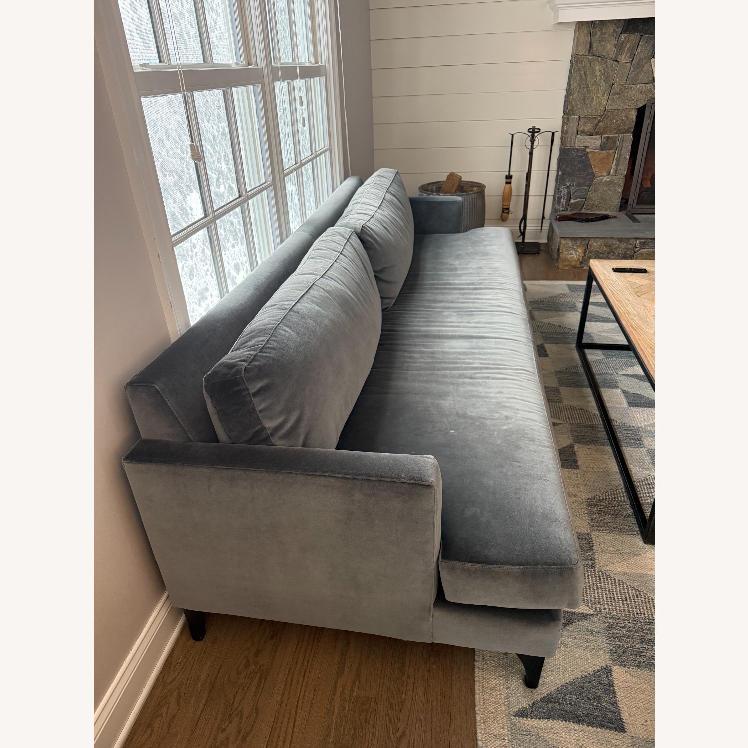 Room & Board Light Gray Fabric 3+ Seater Sofa - image-2