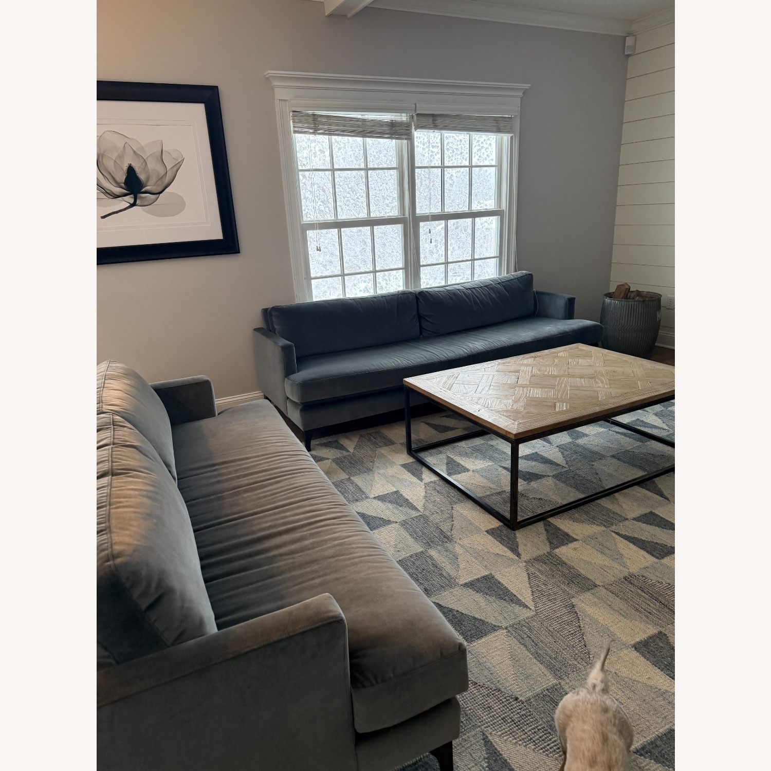 Room & Board Light Gray Fabric 3+ Seater Sofa - image-1