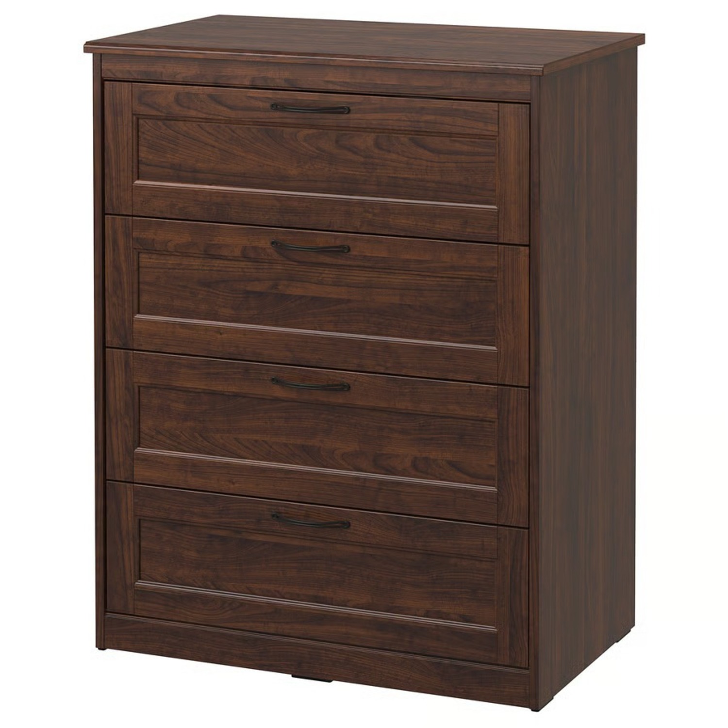 IKEA SONGESAND Dark Brown Wood Dresser - image-0